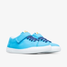 Camper Peu Sneakers Neon Blue - Kids Singapore DITFAN-790